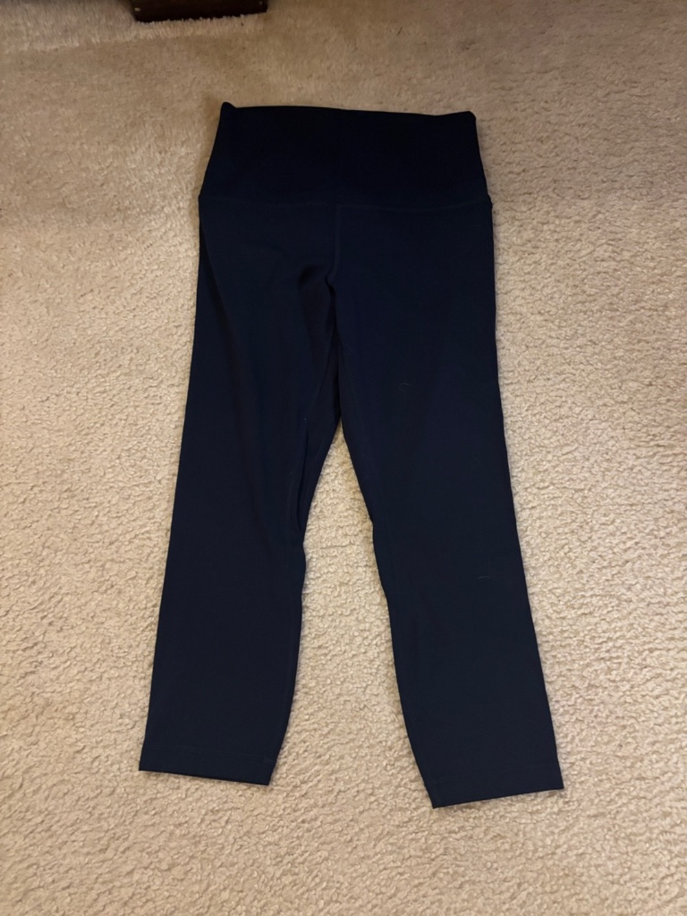 lululemon athletica Black Capri Leggings
